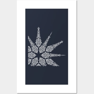 Snowflake No 3 Posters and Art